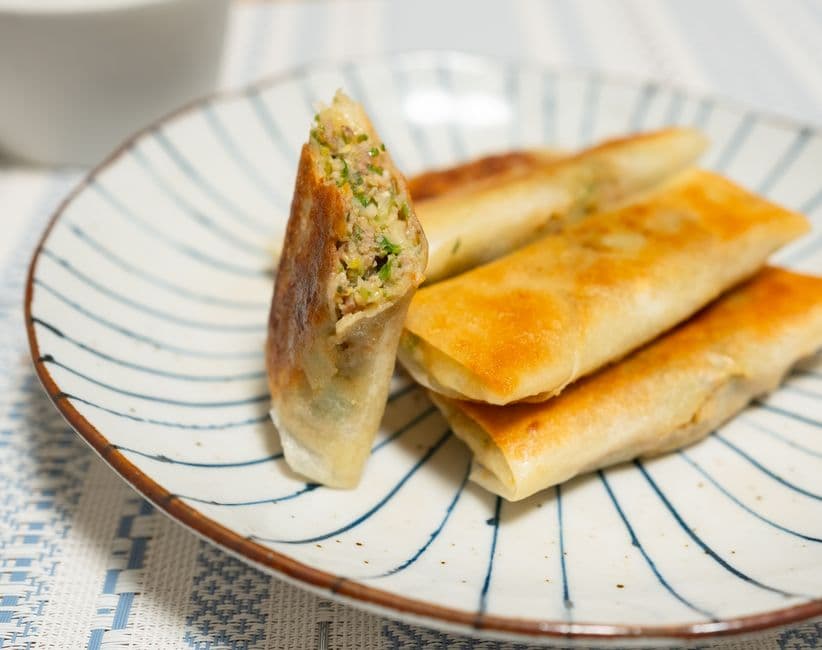 Algerian Bourek (Fried Meat Rolls)