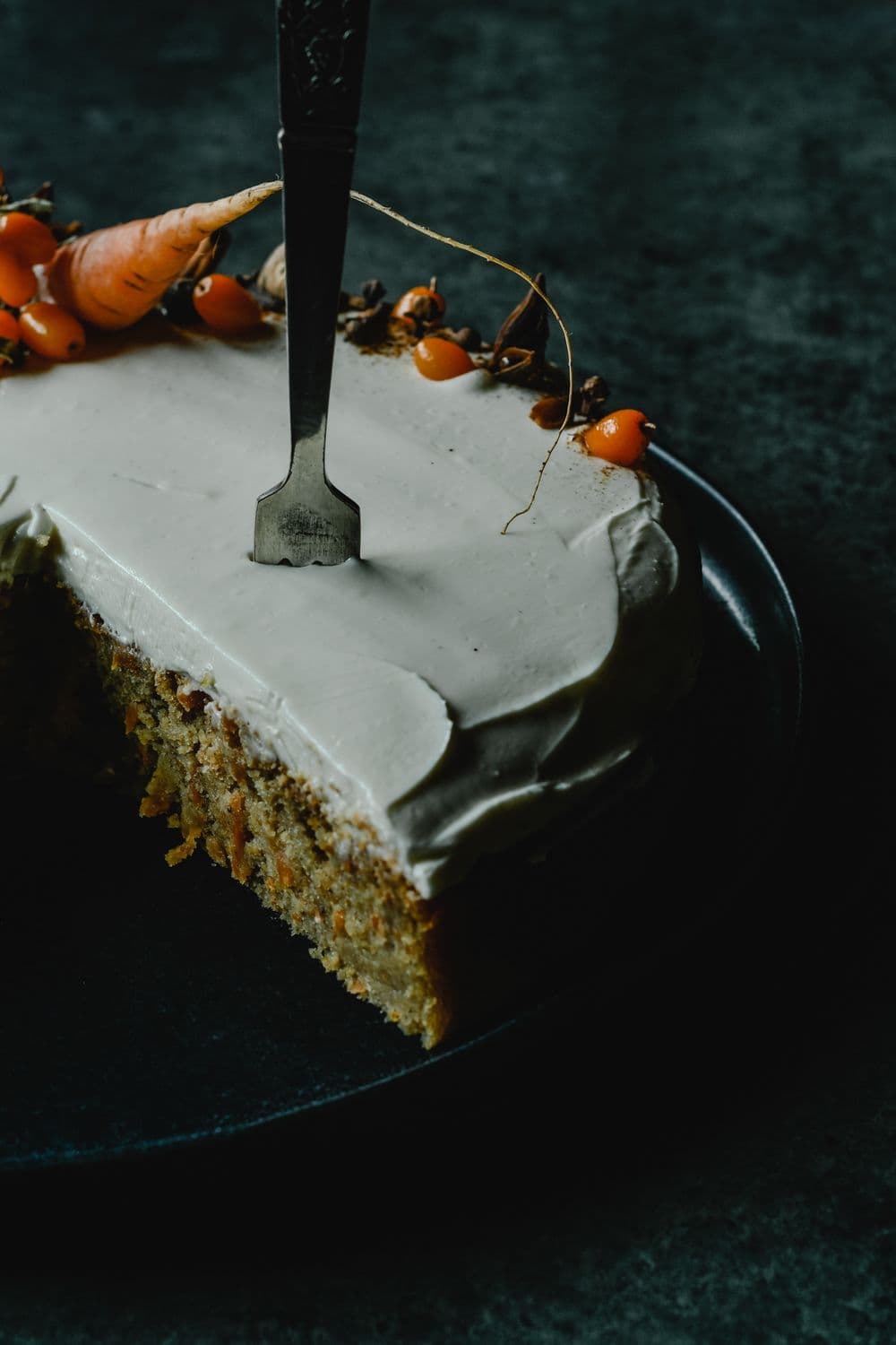 Moist Carrot Cake with Cream Cheese Frosting Recipe
