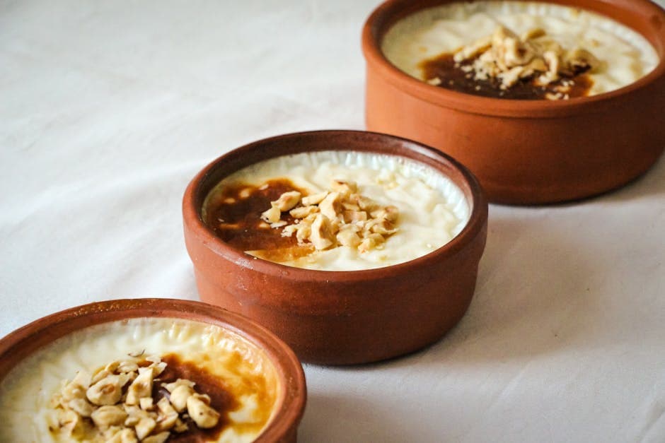 Israeli Malabi (Rose Water Milk Pudding)
