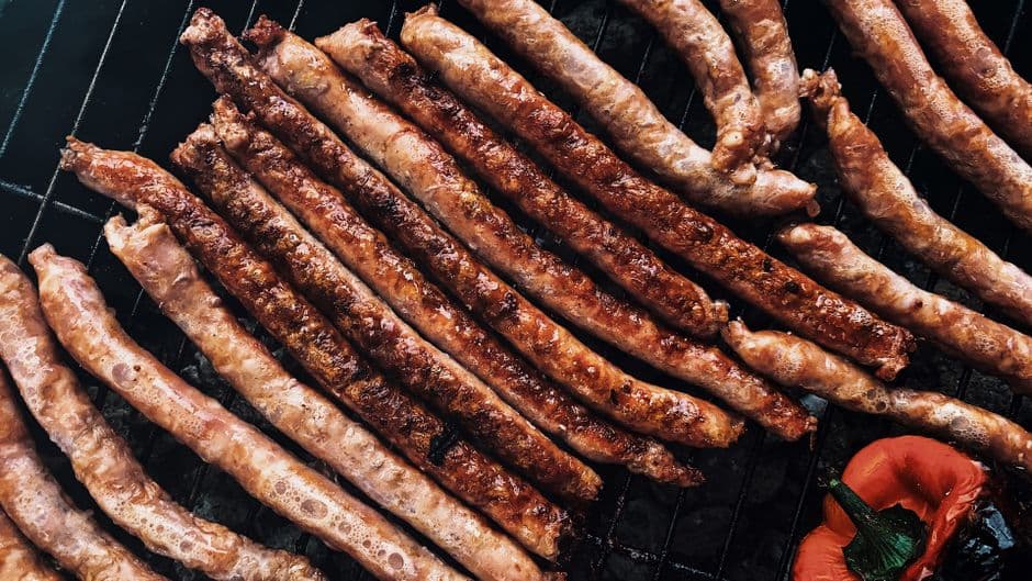 Mici (Romanian Grilled Minced Meat Rolls)