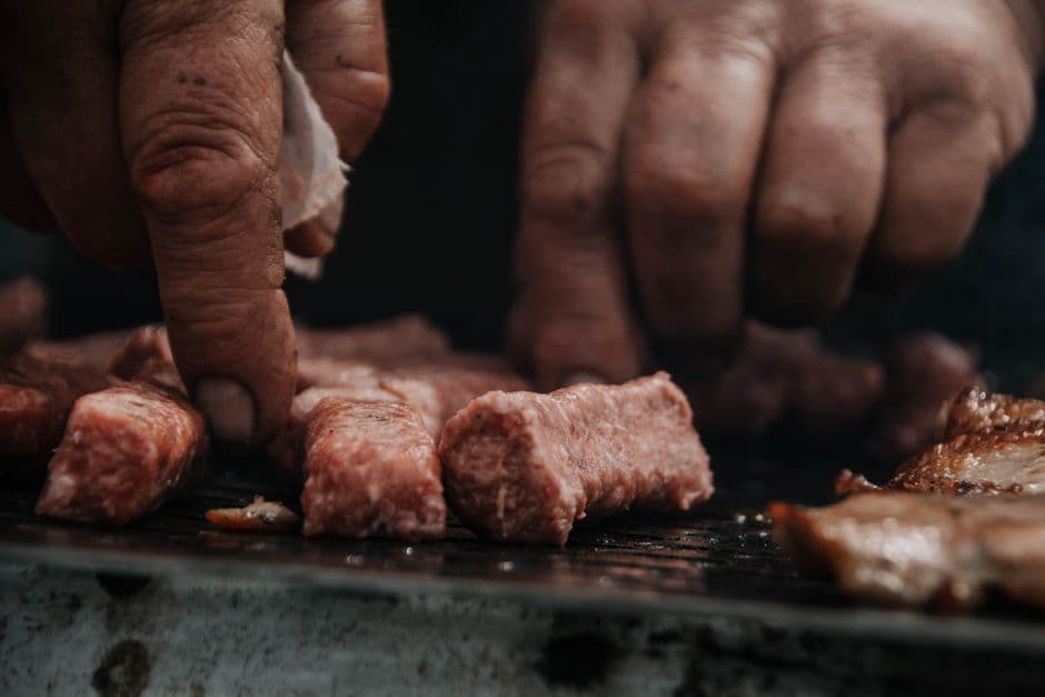 Ćevapi (Serbian Grilled Minced Meat)