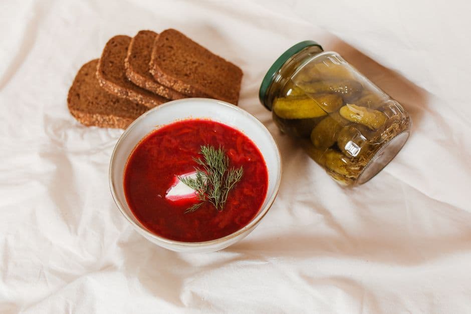 Borscht (Ukrainian Beet Soup)
