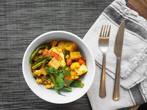 Aloo Gobi Recipe — Dry Spiced Potato and Cauliflower Curry