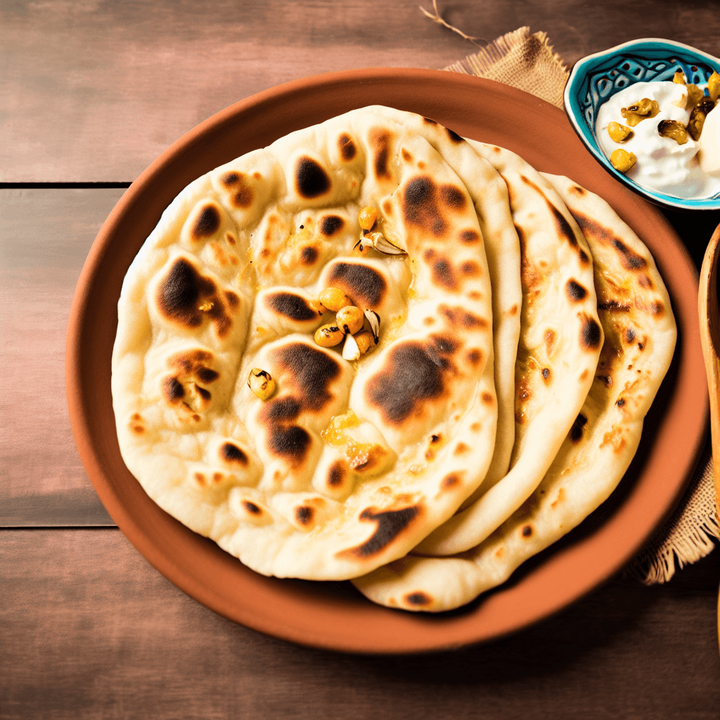 Soft Homemade Naan Bread
