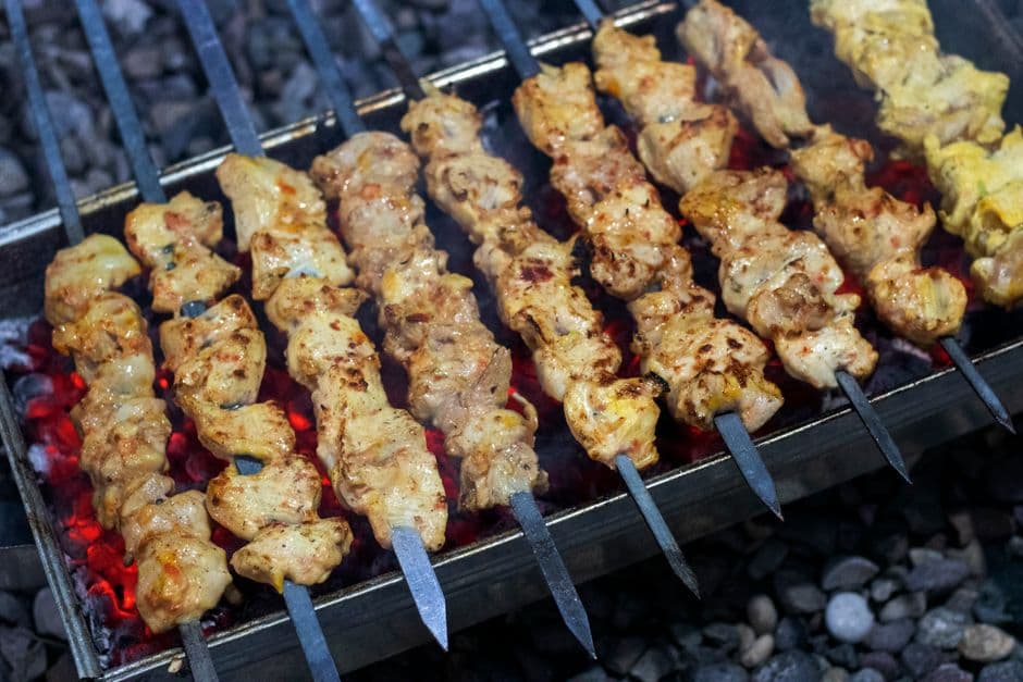 Joojeh Kebab (Persian Saffron Chicken Kebab)