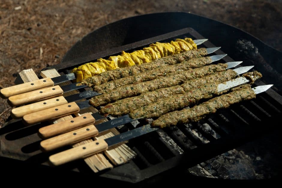 Lula Kebab (Caucasian Ground Meat Kebab)