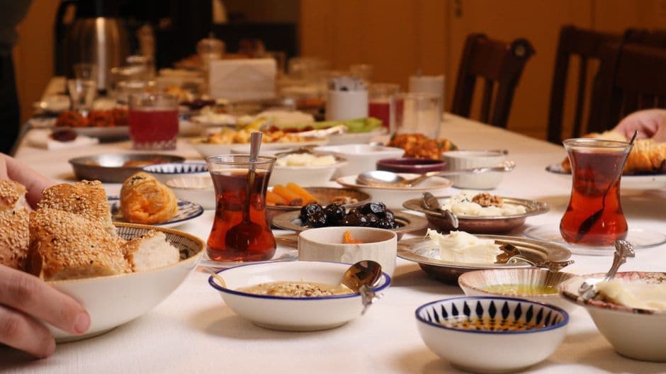 Türk Kahvaltısı (Turkish Breakfast Spread)