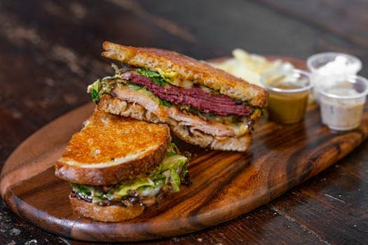 Montreal Smoked Meat Sandwich