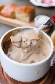 Kulajda (Bohemian Mushroom Soup)