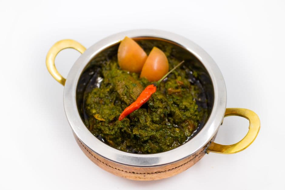 Kashmiri Haak Saag (Collard Greens Stew)