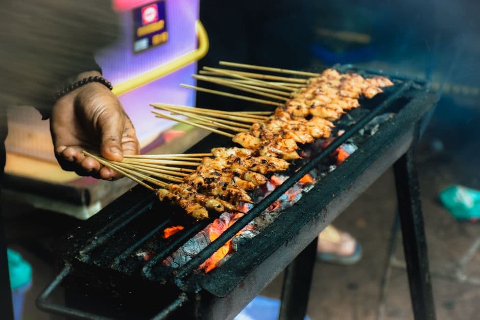 Sate Ayam Madura (Indonesian Madurese Chicken Satay)
