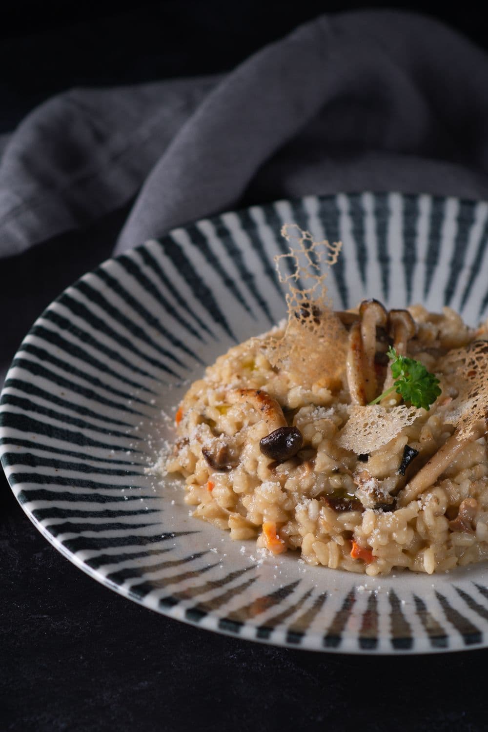 Risotto ai funghi selvatici – Ispirato a Carluccio