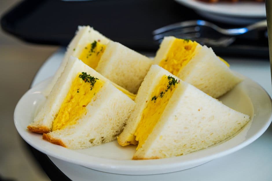 Japanese Tamago Sando (Egg Salad Sandwich on Pillowy Shokupan)
