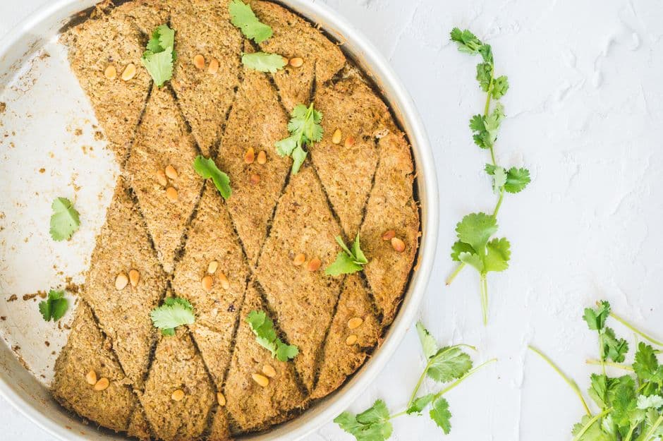 Kibbeh bil Sanieh (Lebanese Baked Tray Kibbeh)