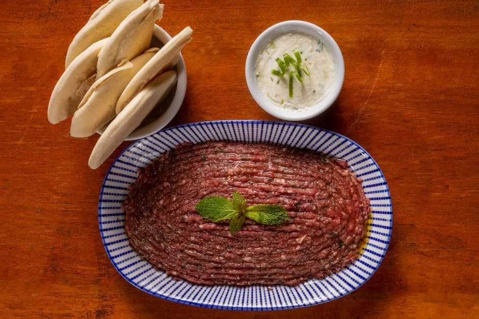 Kibbeh Nayyeh (Lebanese Raw Meat Kibbeh)