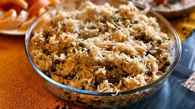 Guisantes y Arroz de Montserrat