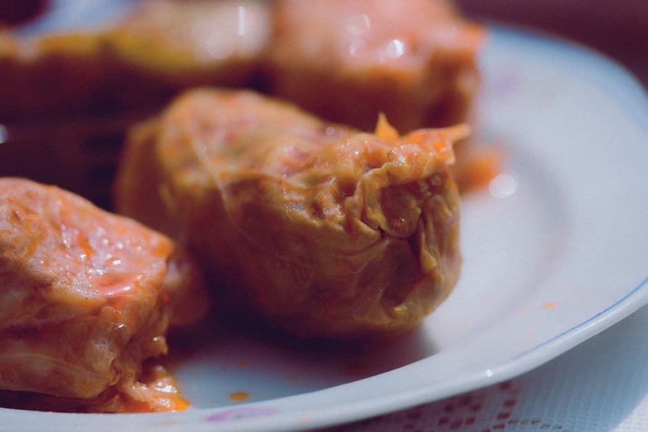 Gołąbki — Polish Stuffed Cabbage Rolls