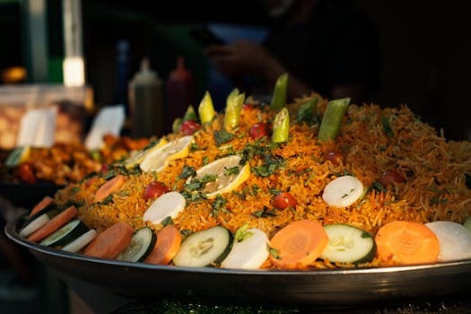 Mauritian Vegetable Briani