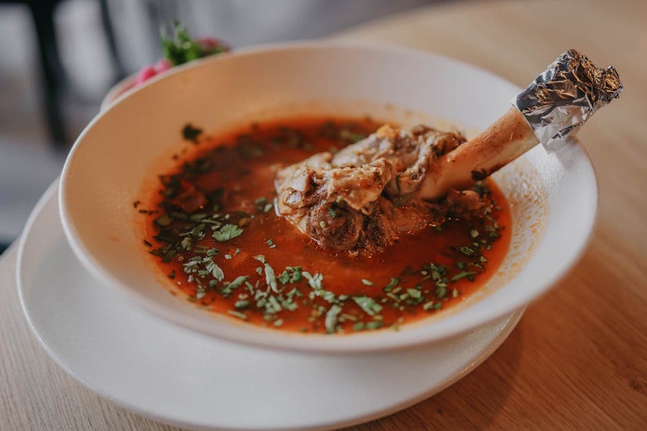 Tunisian Lamb and Freekeh Soup