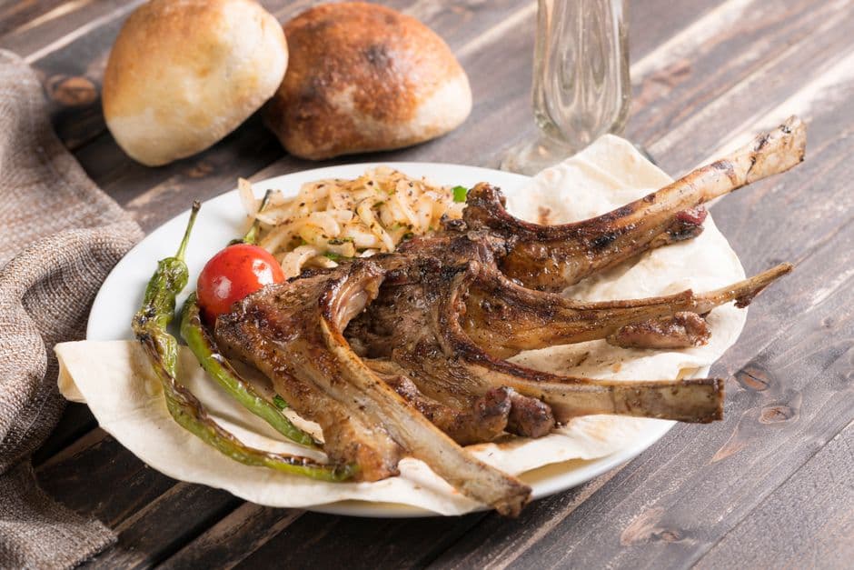 Mangalda Kuzu Pirzola (Grilled Lamb Chops)