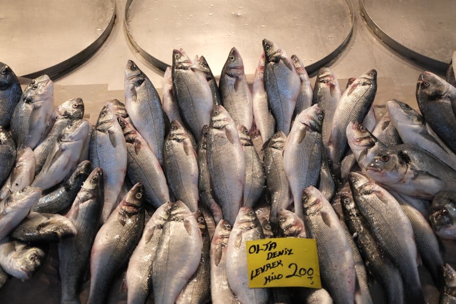 Levrek Izgara (Grilled Sea Bass Turkish-Style)
