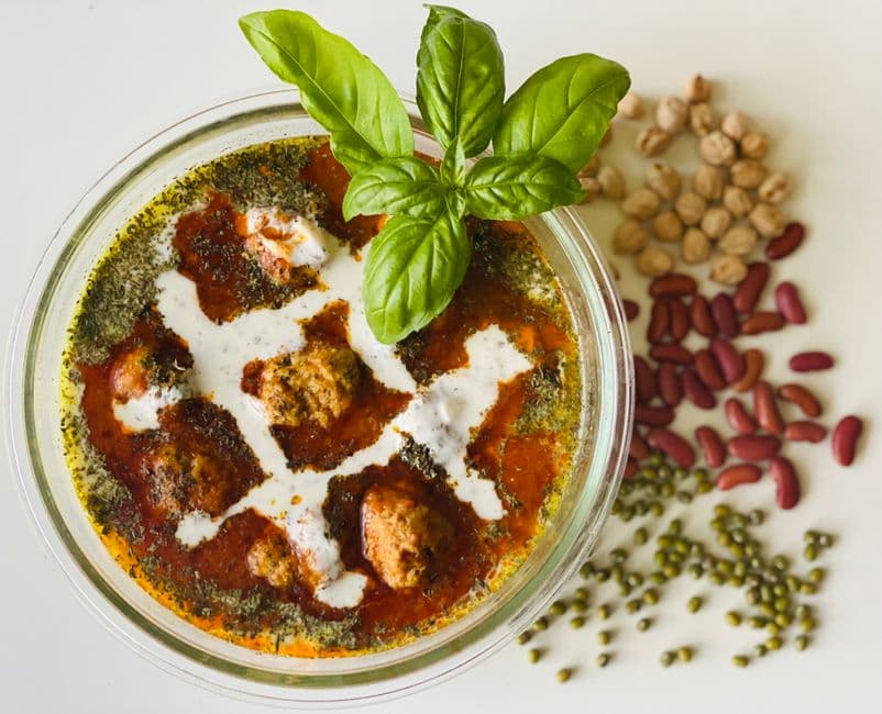 Turkish Meatball Soup