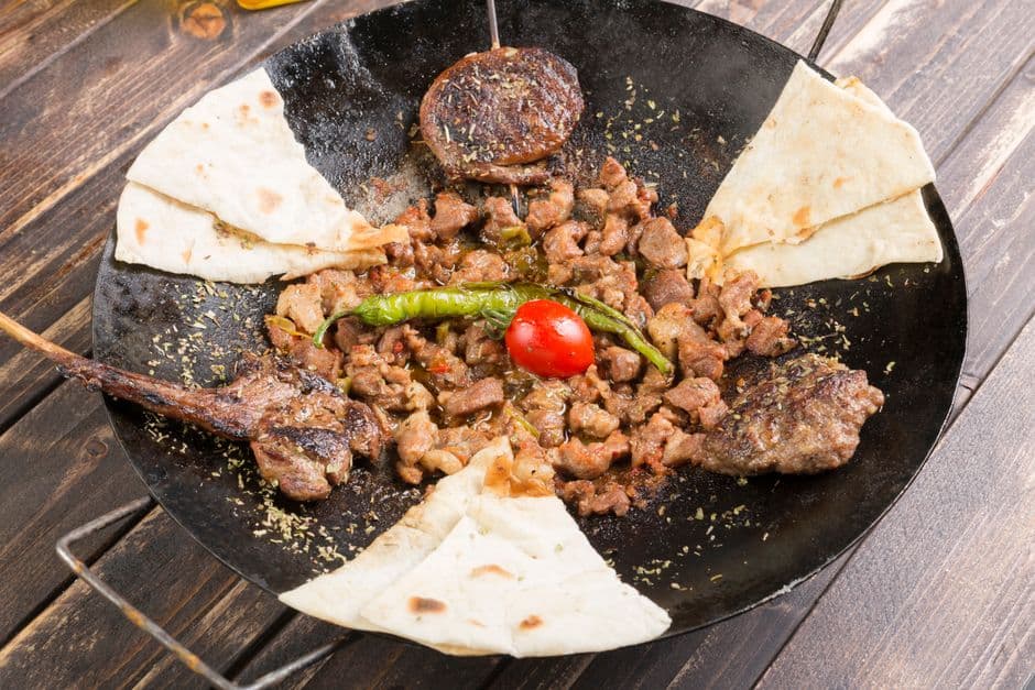 Tava (Turkish-Cypriot Mixed Grill)