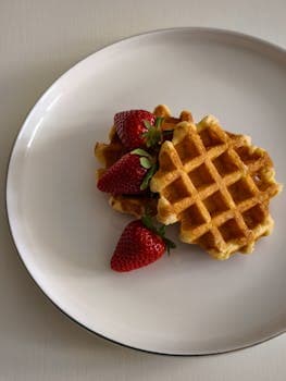 Fluffy Belgian Waffles Recipe