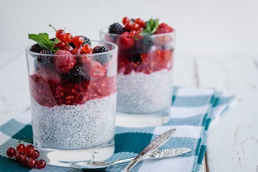 Berry Chia Pudding