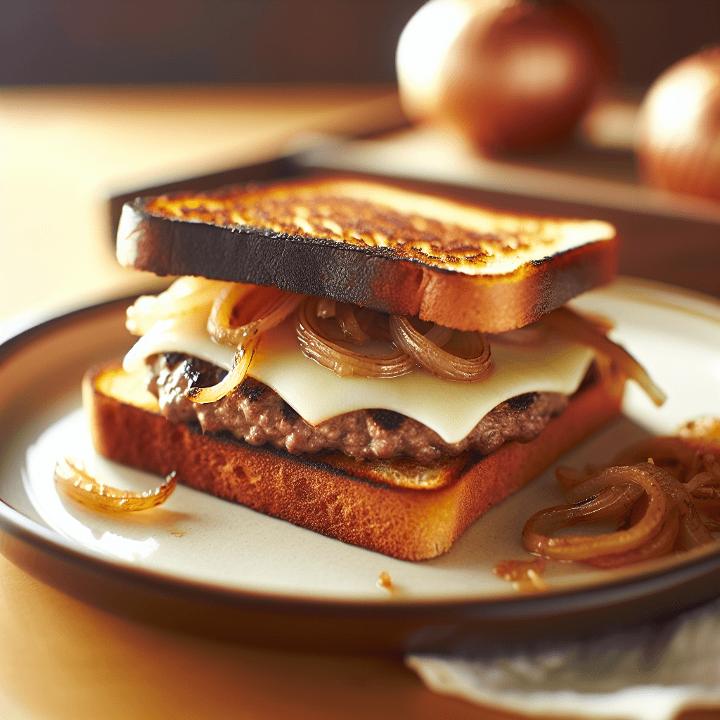 Classic Burger Patty Melt