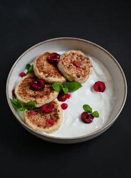 Greek Yogurt Protein Pancakes