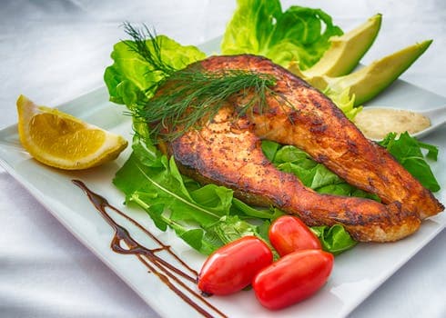 Keto Salmon with Avocado Salsa