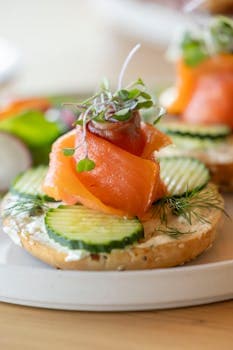 Smoked Salmon Bagel