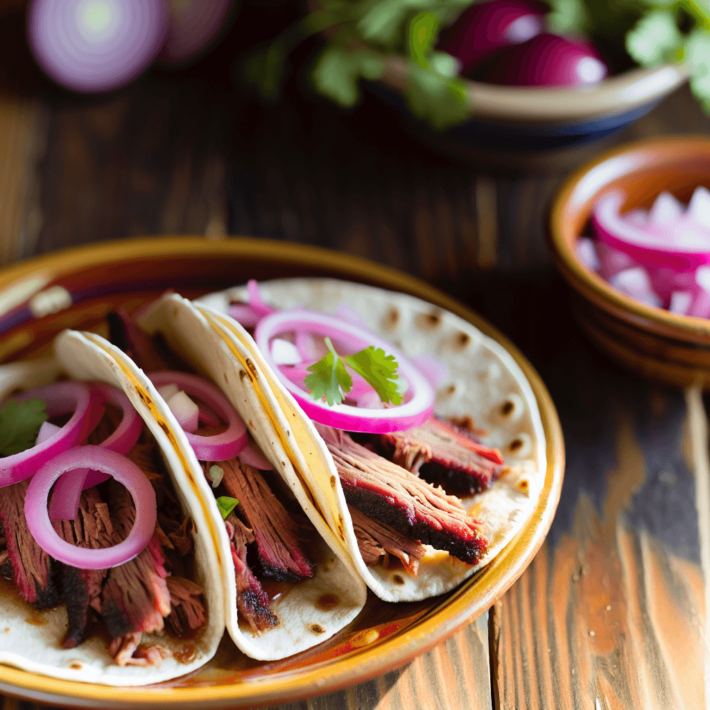 Texas Smoked Brisket Tacos
