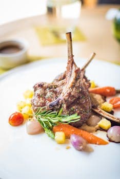 Lamb Cutlets with Rosemary Jus — Ramsay-Inspired