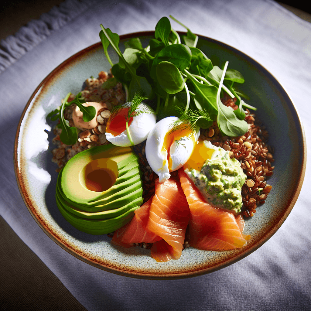 Smoked Salmon Protein Bowl