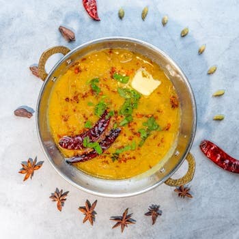 Dal Tadka (Punjabi Yellow Lentils with Spiced Butter)
