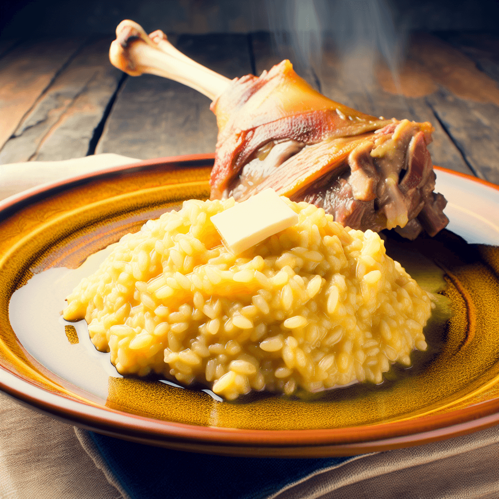 Risotto alla Milanese (Saffron Risotto)