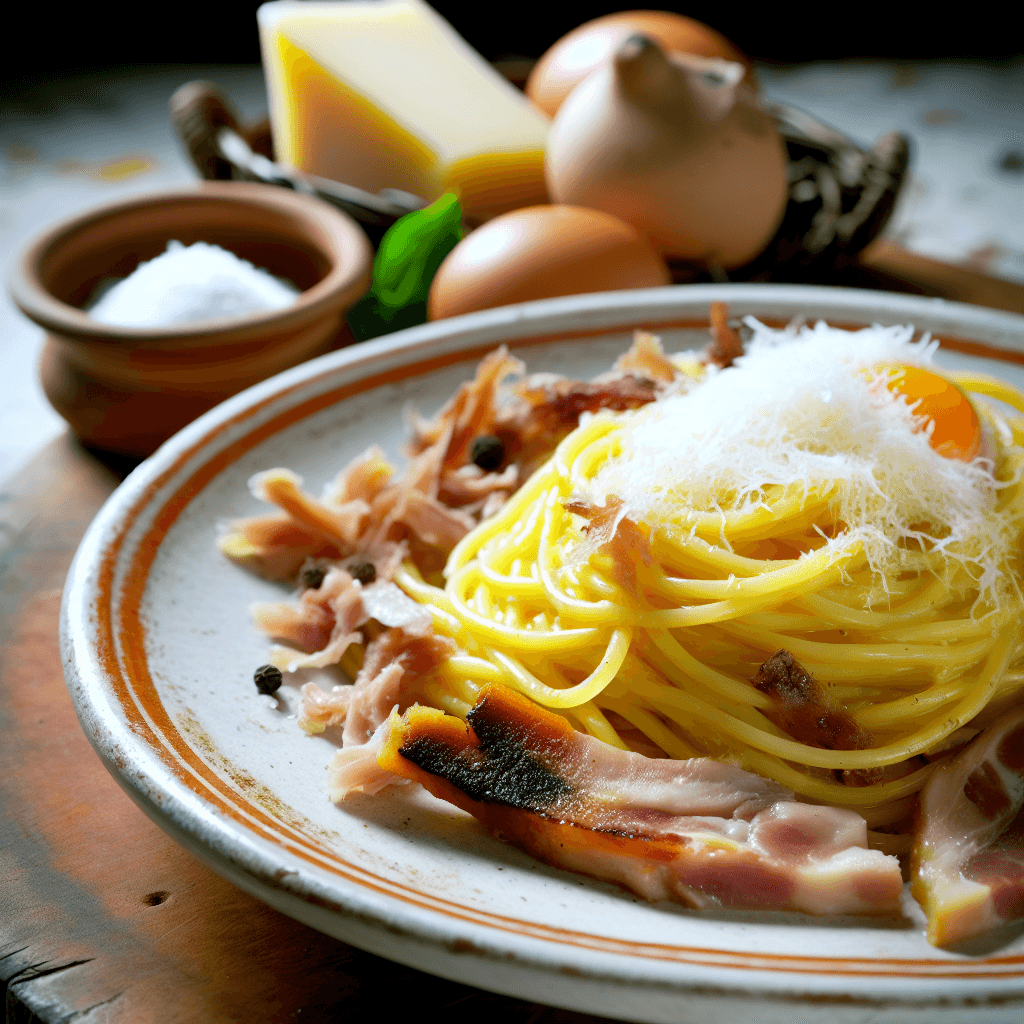 Spaghetti Carbonara (Authentic Roman Recipe)