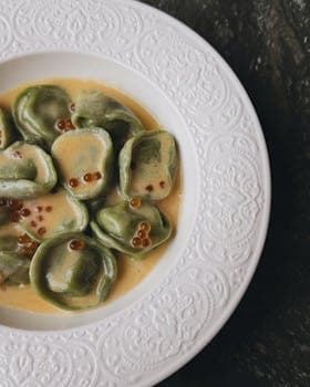 Tortellini in Parmesan Cream — Bottura-Inspired