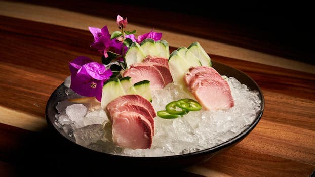 Yellowtail Sashimi with Jalapeño — Nobu-Inspired