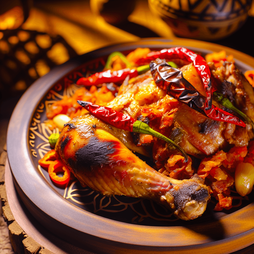 Macanese African Chicken (Frango à Africana)