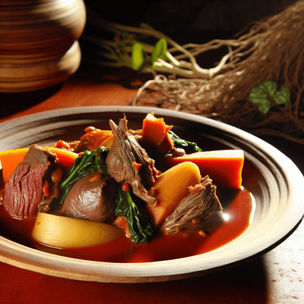 New Caledonian Venison Stew