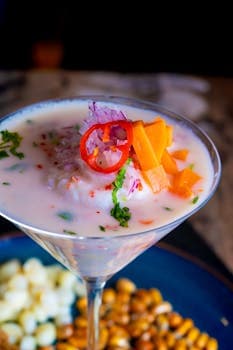 Sea Bass Ceviche with Leche de Tigre — Acurio-Inspired