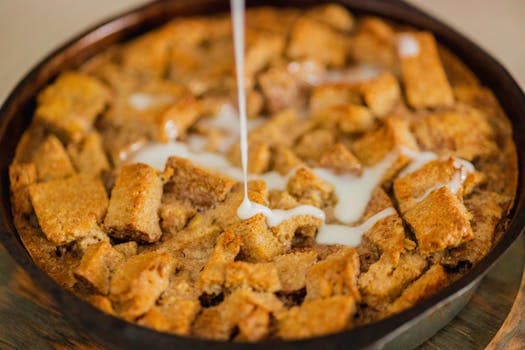 Bread Pudding with Bourbon Sauce