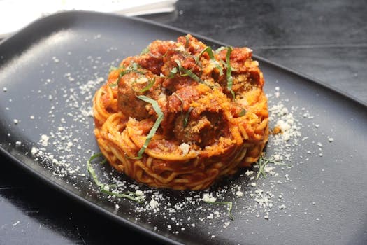 Spaghetti and Meatballs
