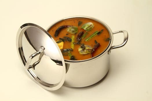 Sambar (Tamil Nadu Vegetable and Lentil Curry)