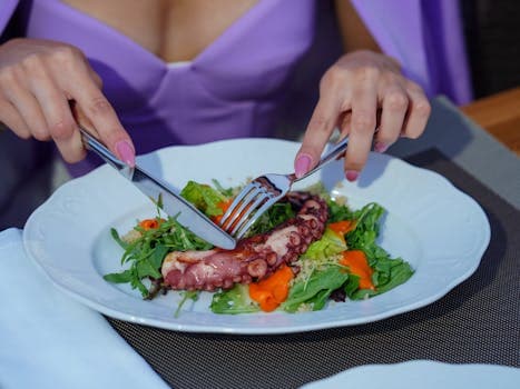 Mauritian Creole Octopus Salad