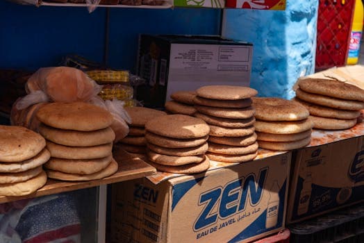Msemen (Moroccan Square Flatbread)