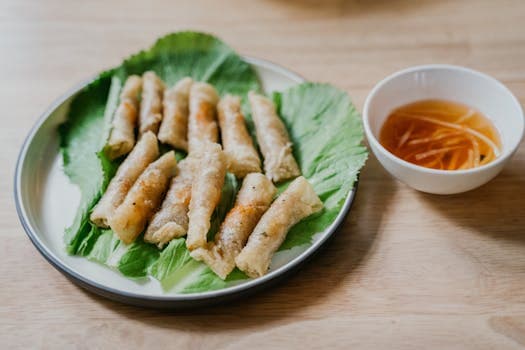 Nem Ran (Central Vietnamese Fried Spring Rolls)